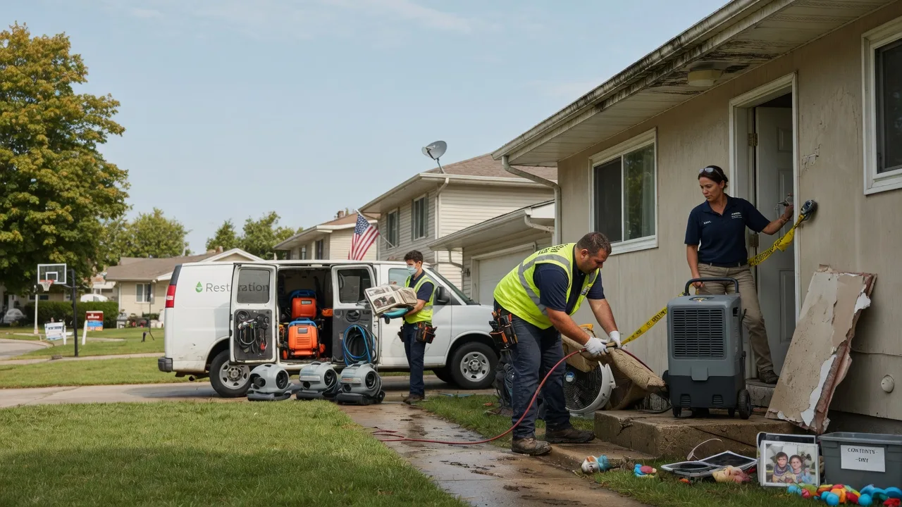 Water Damage Restoration in Midway, TN near me